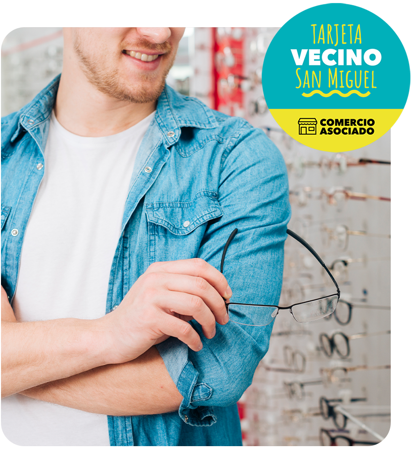 fotos tarjeta vecino OPTICA